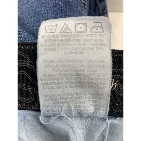 Lee Jeans Womens 14 Short Comfort Waistband Medium Wash Denim Stretch Straight - Picture 5 of 11